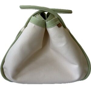 Hermès Lindy Canvas Tote